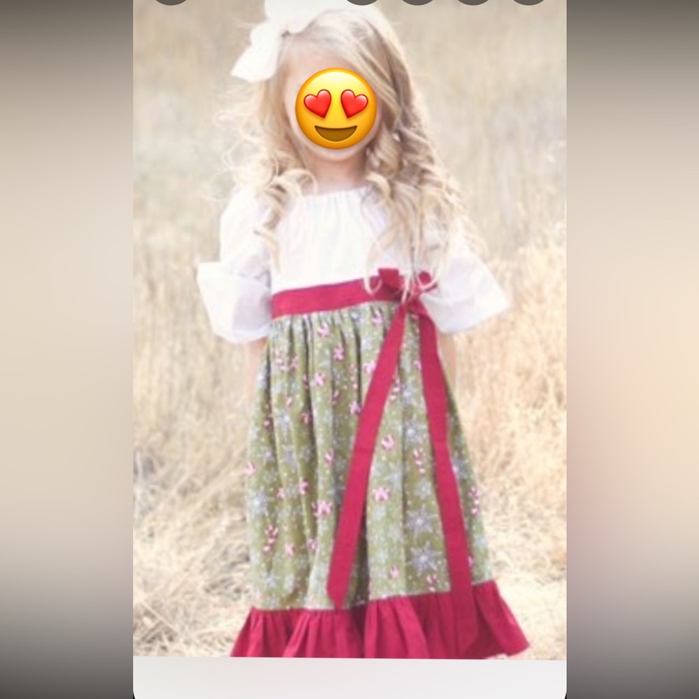 Girls Christmas dress